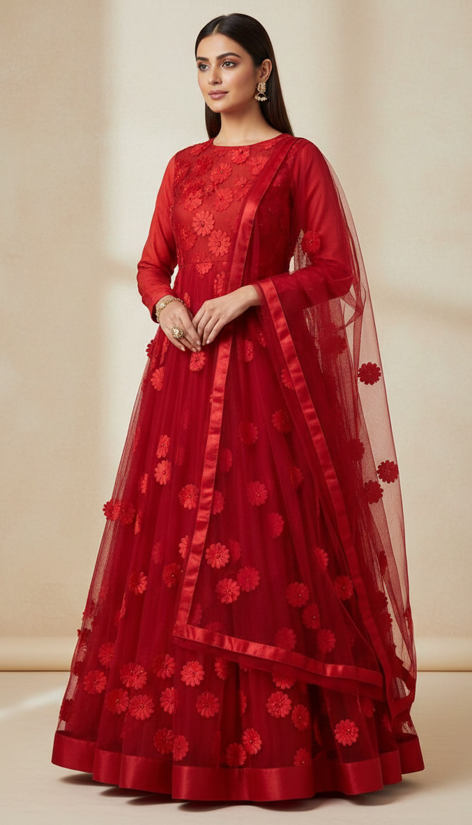 3pcs Women Unstitched Suits