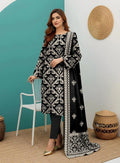 3 Pcs Women's Unstitched Printed Capriva Noor Festive Wear S1025